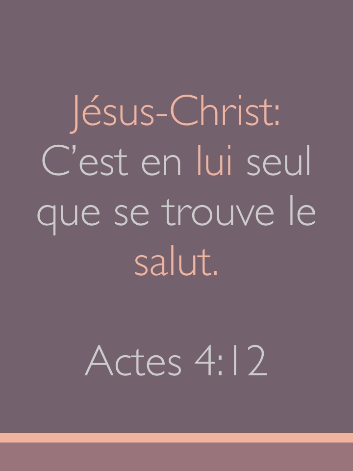Actes 4:12